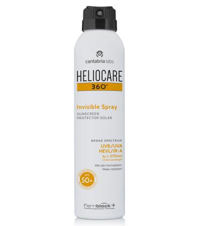 Heliocare 360  Invisible Spray  Spf 50+ Sunblock | واقي شمس هيليوكير بخاخ للجسم